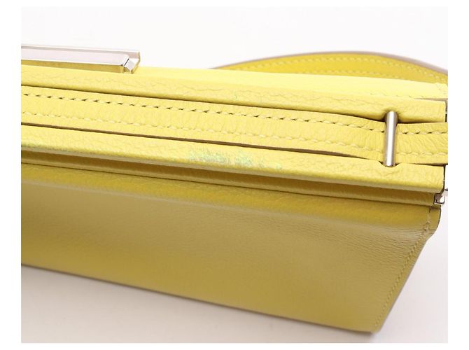 Hermès Borsa a tracolla Hermes Click H 21 Lime D'oro Giallo - vista 12