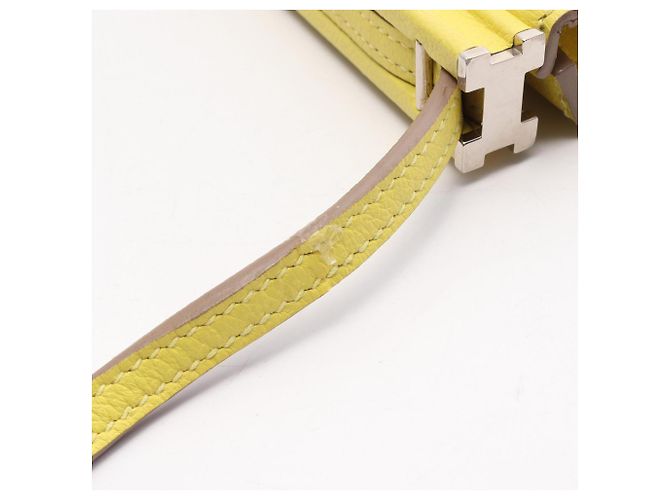 Hermès Borsa a tracolla Hermes Click H 21 Lime D'oro Giallo - vista 14