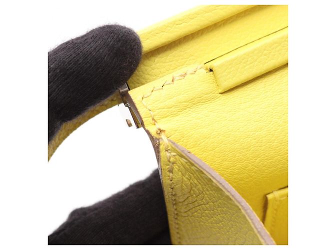 Hermès Borsa a tracolla Hermes Click H 21 Lime D'oro Giallo - vista 6