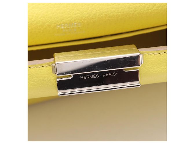 Hermès Borsa a tracolla Hermes Click H 21 Lime D'oro Giallo - vista 8