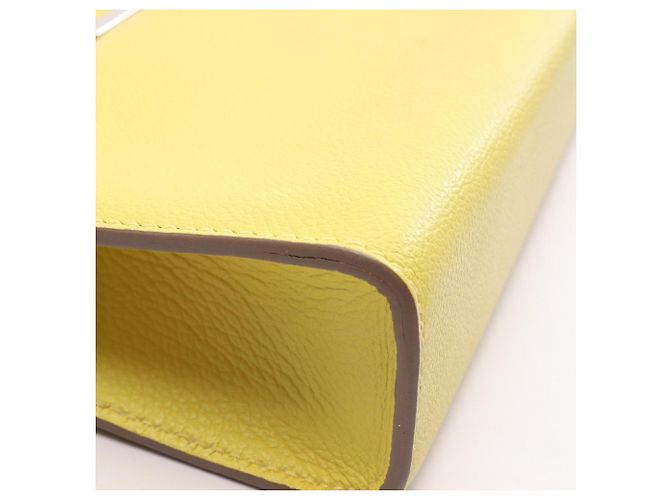 Hermès Borsa a tracolla Hermes Click H 21 Lime D'oro Giallo - vista 9