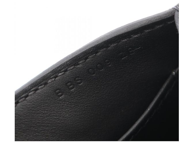 Hermès Borsa a tracolla Hermes Geta in pelle Chevre nera Nero - vista 5