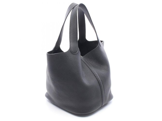 Hermès Borsa Hermes Picotin Lock MM Nero - vista 2
