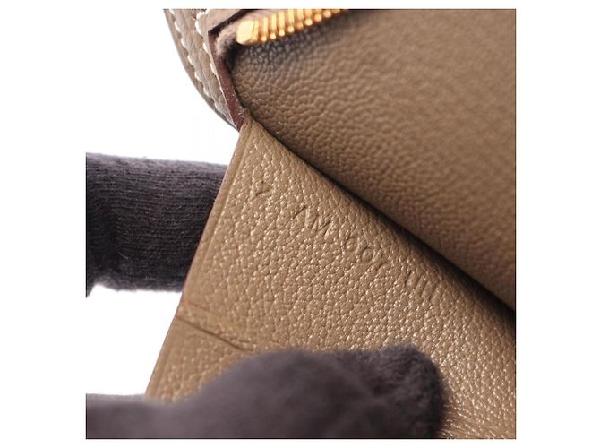 Hermès Borsa a mano Hermes Birkin 25 Pocket Pouch Marrone Taupe - vista 5