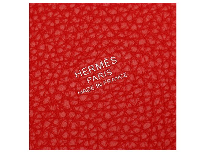 Hermès Borsa Hermes Picotin Lock PM Casaque Rosa Rosso - vista 4