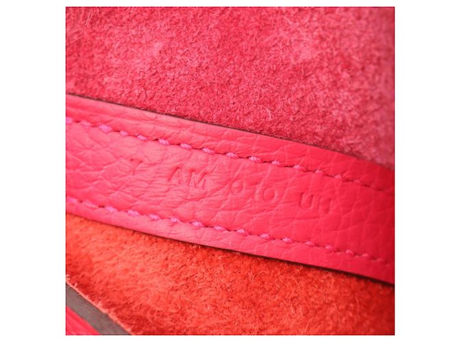 Hermès Borsa Hermes Picotin Lock PM Casaque Rosa Rosso - vista 5