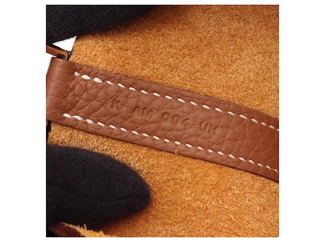Hermès Borsa Hermes Picotin Lock PM Gold Marrone - vista 5