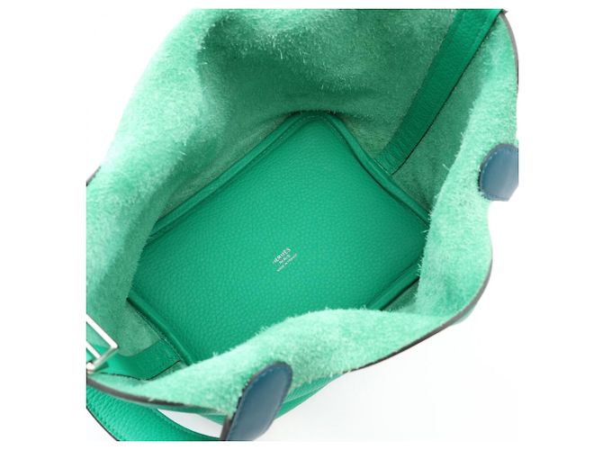 Hermès Hermes Picotin Lock PM Handtasche Grün - Ansicht 3