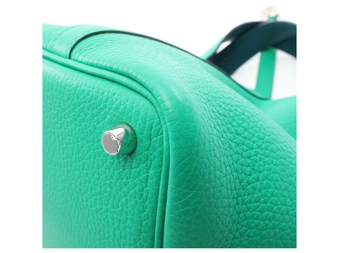 Hermès Hermes Picotin Lock PM Handtasche Grün - Ansicht 7