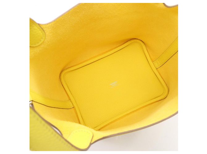 Hermès Hermes Picotin Lock PM Handtasche Golden Gelb - Ansicht 3