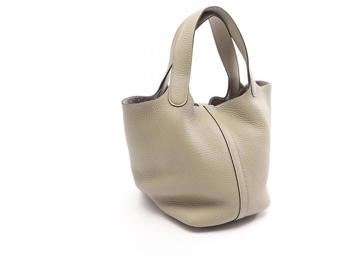 Hermès Hermes Picotin Lock PM Handtasche Grün - Ansicht 2