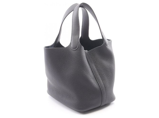 Hermès Hermes Picotin Lock PM Handtasche Marineblau - Ansicht 2