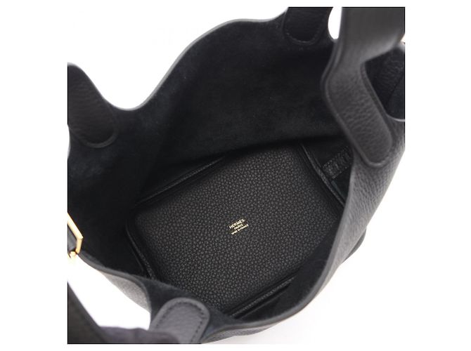 Hermès Hermes Picotin Lock PM Handtasche Schwarz - Ansicht 3