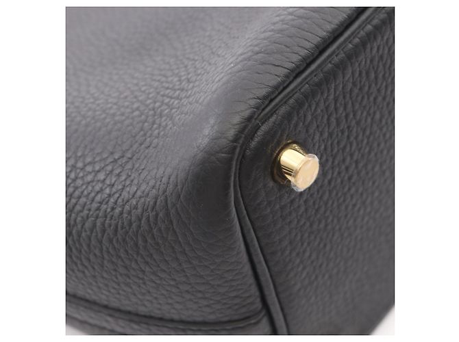Hermès Hermes Picotin Lock PM Handtasche Schwarz - Ansicht 6