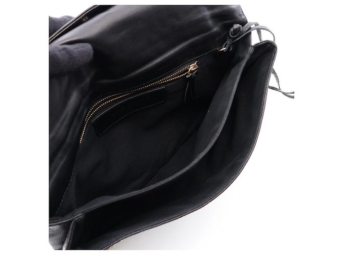Borsa Balenciaga Classic Envelope Second Bag Nero - vista 3