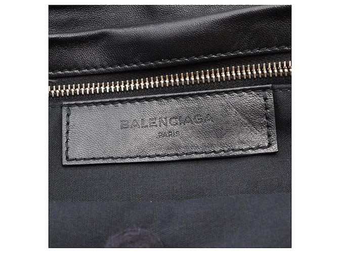 Borsa Balenciaga Classic Envelope Second Bag Nero - vista 4