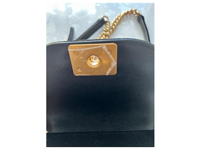 Boy Borsa a tracolla Chanel in velluto nero - vista 8