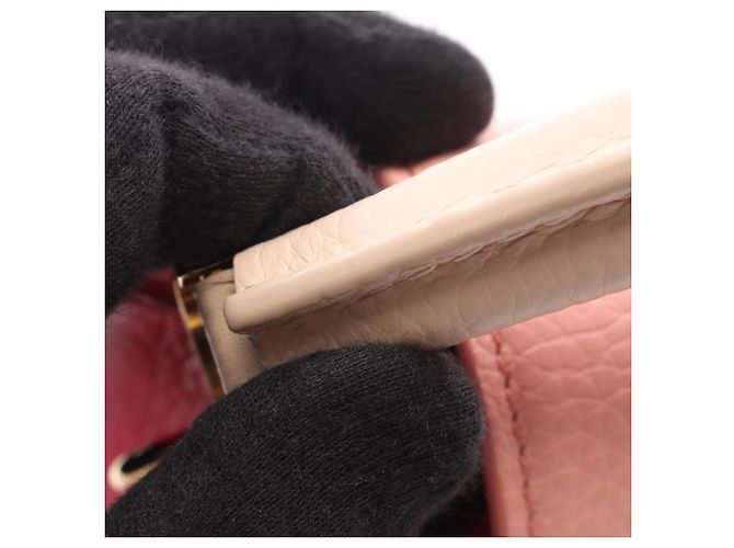 Borsa a mano 2-Way Louis Vuitton Capucines Mini Rosa - vista 10