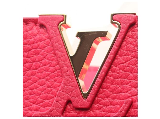 Borsa a mano 2-Way Louis Vuitton Capucines Mini Rosa - vista 12