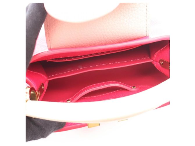 Borsa a mano 2-Way Louis Vuitton Capucines Mini Rosa - vista 3