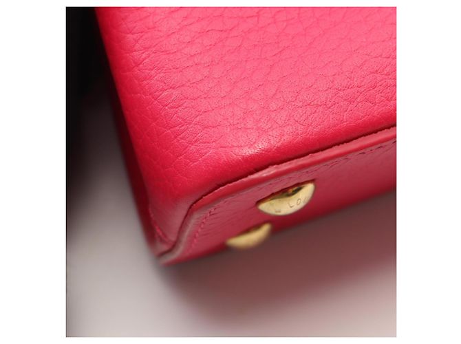 Borsa a mano 2-Way Louis Vuitton Capucines Mini Rosa - vista 6