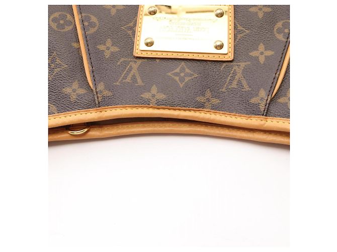 Borsa a tracolla Louis Vuitton Galliera PM Monogram Marrone - vista 10
