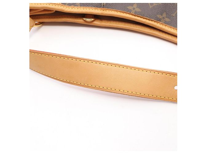 Borsa a tracolla Louis Vuitton Galliera PM Monogram Marrone - vista 9