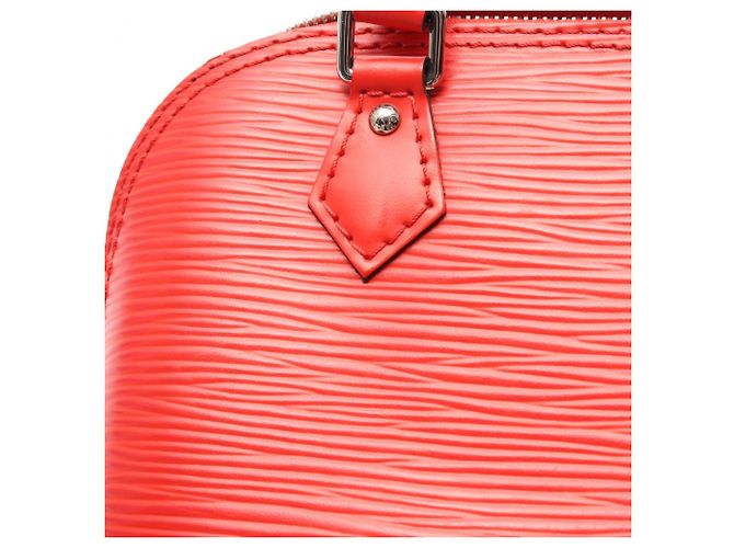 Bolso de hombro 2-Way Louis Vuitton Nano Alma Epi Coquelicot Roja - vista 10