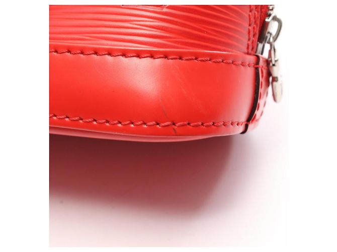 Bolso de hombro 2-Way Louis Vuitton Nano Alma Epi Coquelicot Roja - vista 7