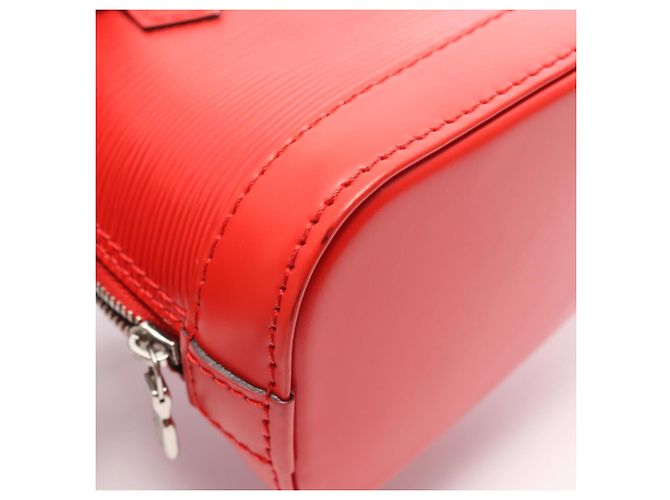 Bolso de hombro 2-Way Louis Vuitton Nano Alma Epi Coquelicot Roja - vista 9