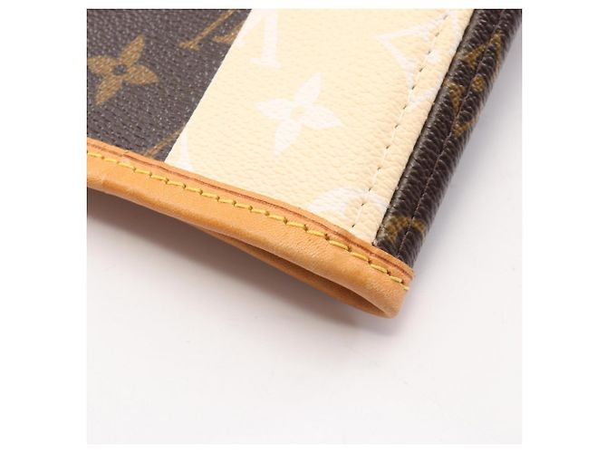 Borsa Tote Louis Vuitton Neverfull GM Marrone Beige - vista 11