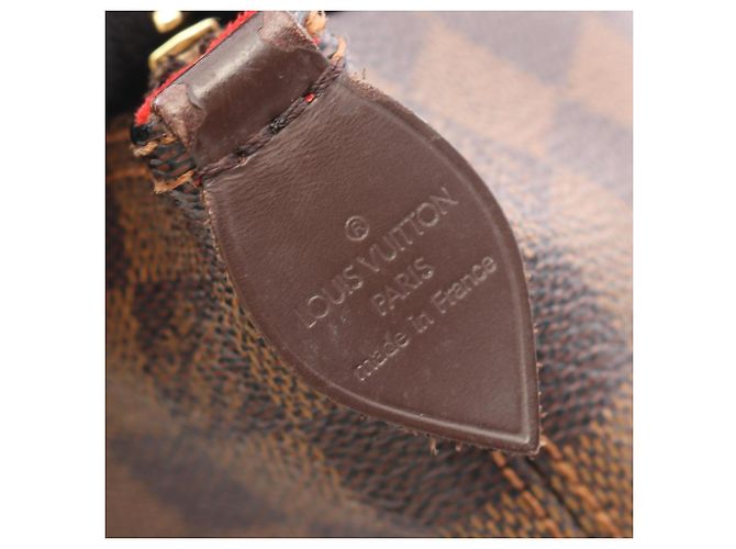Louis Vuitton Saleya PM Tote Bag Braun Damier ebene - Ansicht 4