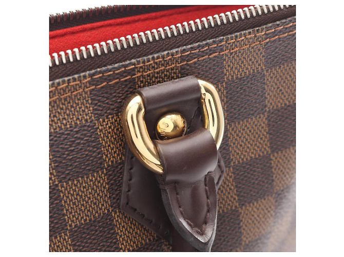 Louis Vuitton Saleya PM Tote Bag Braun Damier ebene - Ansicht 6
