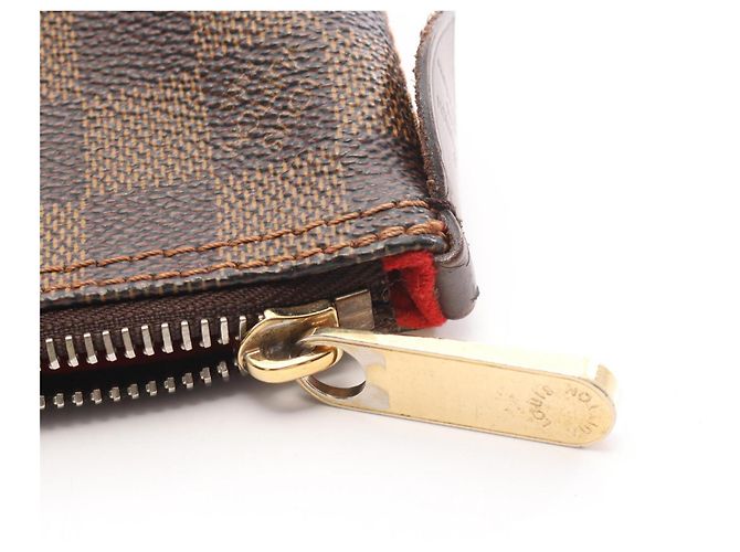 Louis Vuitton Saleya PM Tote Bag Braun Damier ebene - Ansicht 8