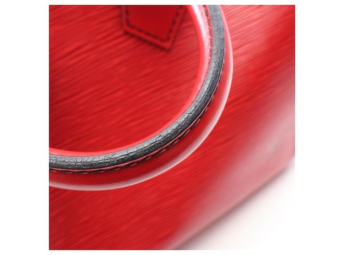 Borsa Louis Vuitton Speedy 25 Epi Rosso - vista 12