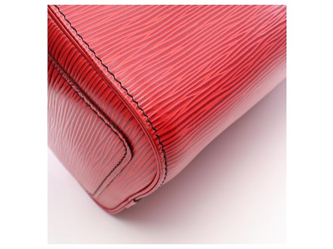 Borsa Louis Vuitton Speedy 25 Epi Rosso - vista 9