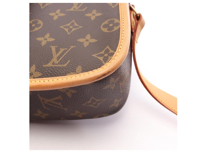 Borsa a tracolla Louis Vuitton Sologne Monogram Marrone - vista 10