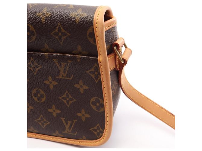 Borsa a tracolla Louis Vuitton Sologne Monogram Marrone - vista 9