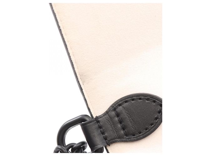 Bolso de mano/Bolso de hombro Louis Vuitton Twist MM Negro Blanco Roja - vista 6