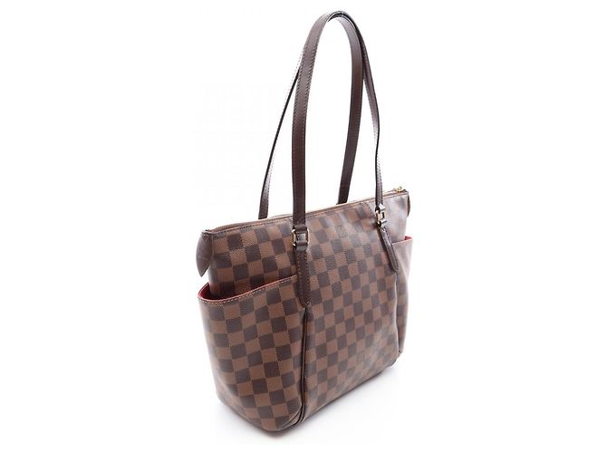 Louis Vuitton Totally PM Tote Bag Braun Damier ebene - Ansicht 2
