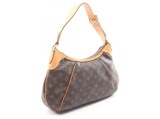 Borsa a tracolla Louis Vuitton Thames GM Monogram Marrone - vista 2