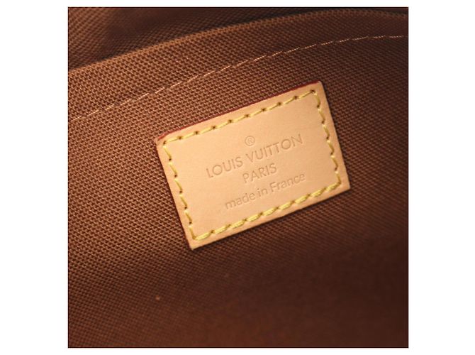 Borsa a tracolla Louis Vuitton Thames GM Monogram Marrone - vista 4