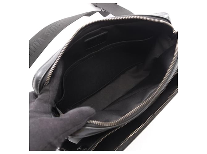 Borsa Trio Messenger Louis Vuitton Marrone Nero - vista 3