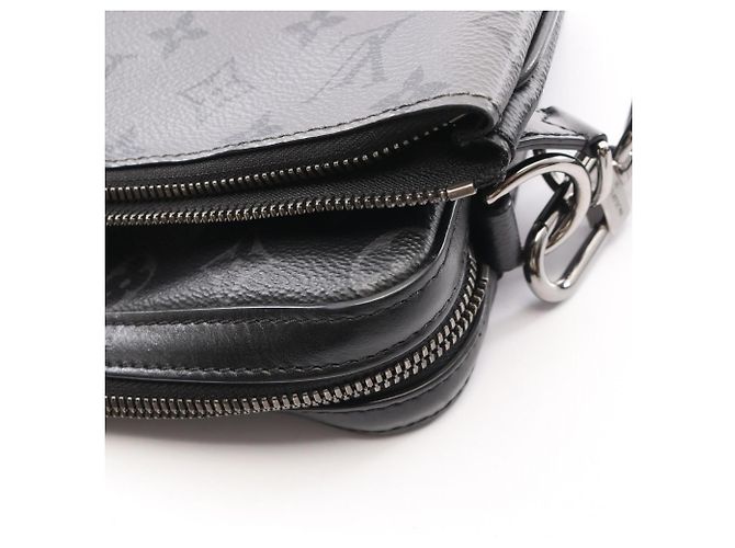 Borsa Trio Messenger Louis Vuitton Marrone Nero - vista 7