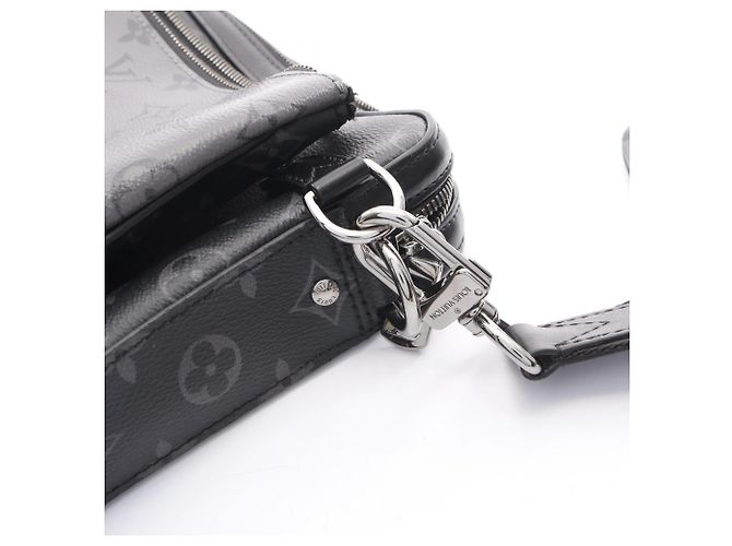 Borsa Trio Messenger Louis Vuitton Marrone Nero - vista 8