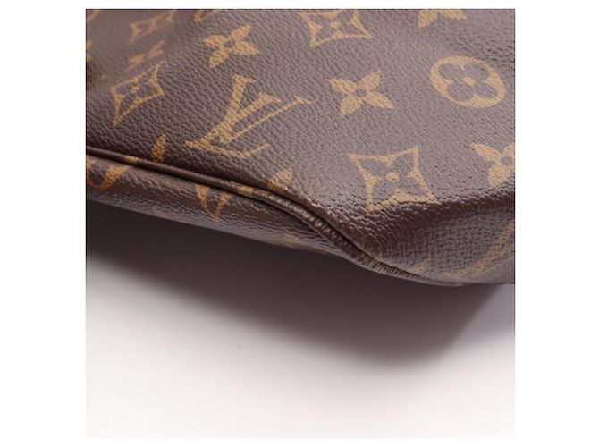 Borsa Tote Louis Vuitton Neverfull MM Marrone Rosa - vista 8