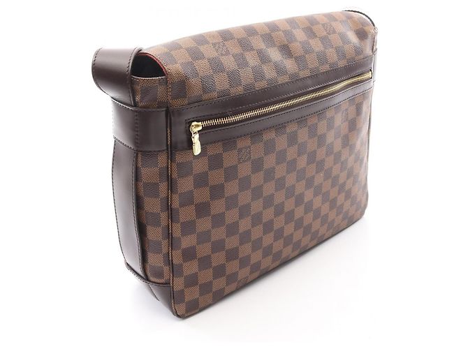 Louis Vuitton Bastille Schultertasche Braun Damier ebene - Ansicht 2