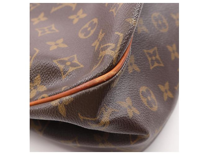 Borsa a tracolla orizzontale Louis Vuitton Batignolles Marrone - vista 10