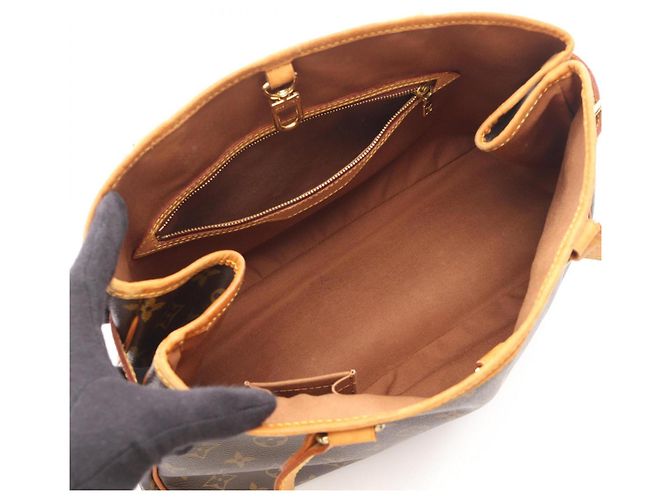 Borsa a tracolla orizzontale Louis Vuitton Batignolles Marrone - vista 3
