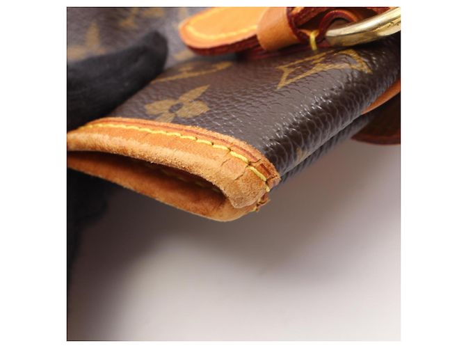 Borsa a tracolla orizzontale Louis Vuitton Batignolles Marrone - vista 9